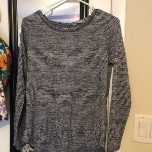 Striped Gray Long Sleeve Top _ Athleta